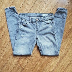 Gray Zara Skinny Jeans